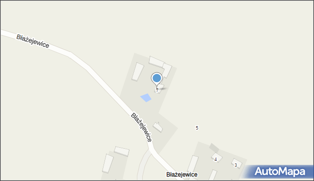 Krzywanice, Krzywanice, 7, mapa Krzywanice