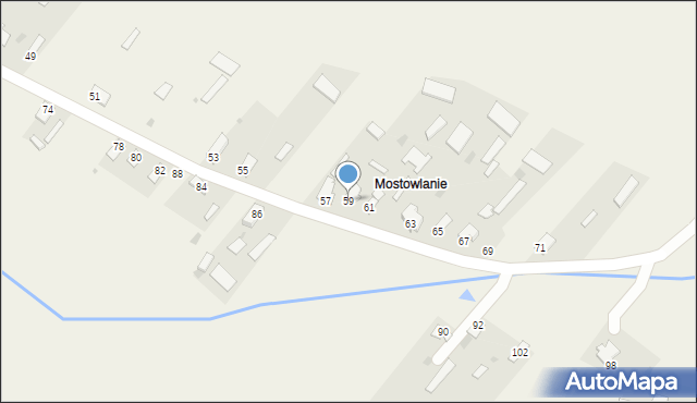 Krzywiec, Krzywiec, 59, mapa Krzywiec