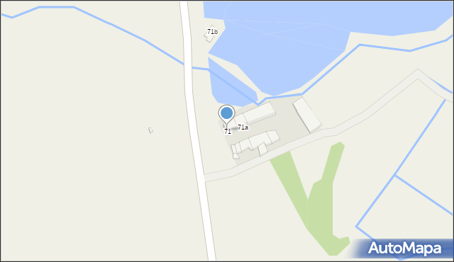 Krzyżkowice, Krzyżkowice, 71, mapa Krzyżkowice