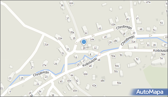 Kudowa-Zdrój, Króla Bolesława Chrobrego, 10, mapa Kudowa-Zdrój