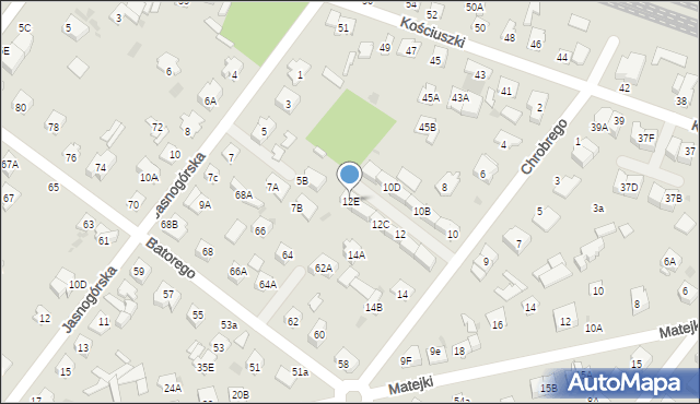 Legionowo, Króla Bolesława Chrobrego, 12E, mapa Legionowo