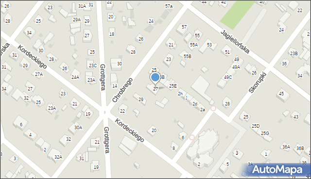 Legionowo, Króla Bolesława Chrobrego, 27, mapa Legionowo