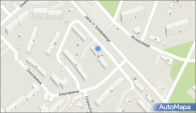 Legionowo, Króla Jana III Sobieskiego, 19, mapa Legionowo