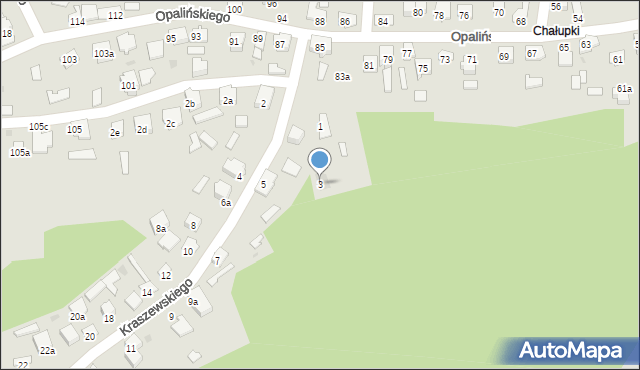 Leżajsk, Kraszewskiego Józefa Ignacego, 3, mapa Leżajsk