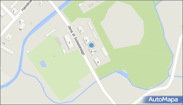 Lubaczów, Króla Jana III Sobieskiego, 7, mapa Lubaczów