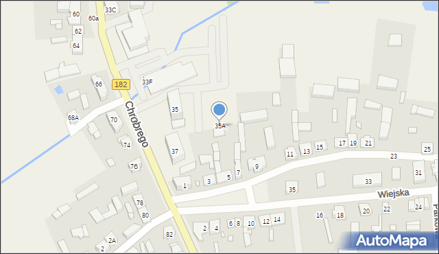 Lubasz, Króla Bolesława Chrobrego, 35A, mapa Lubasz