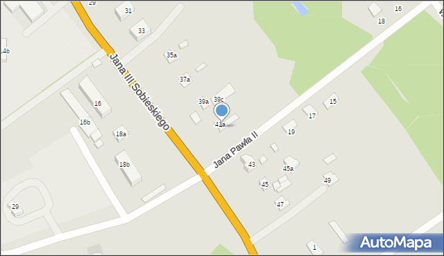 Lubycza Królewska, Króla Jana III Sobieskiego, 41b, mapa Lubycza Królewska