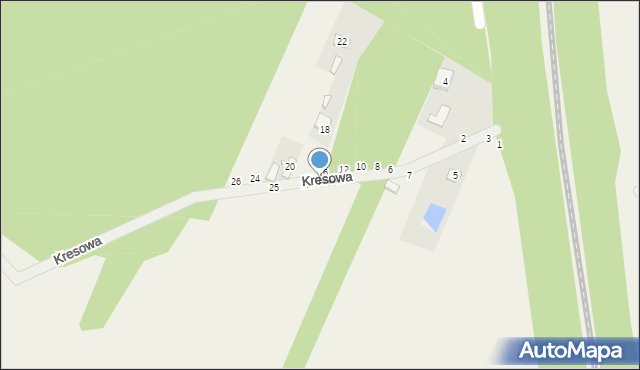 Maliszew, Kresowa, 19, mapa Maliszew