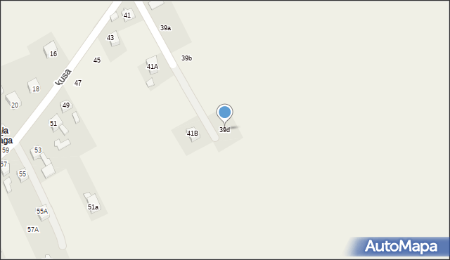 Marklowice, Krakusa, 39d, mapa Marklowice