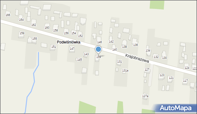 Masłów Drugi, Krajobrazowa, 139, mapa Masłów Drugi