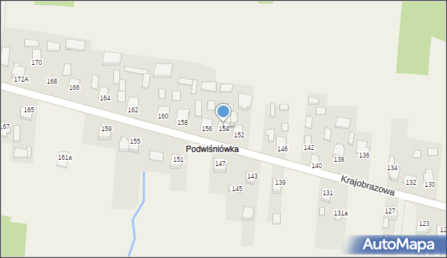 Masłów Drugi, Krajobrazowa, 154, mapa Masłów Drugi