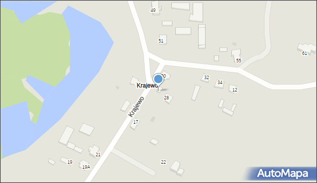 Mława, Krajewo, 16, mapa Mława