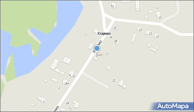 Mława, Krajewo, 26, mapa Mława