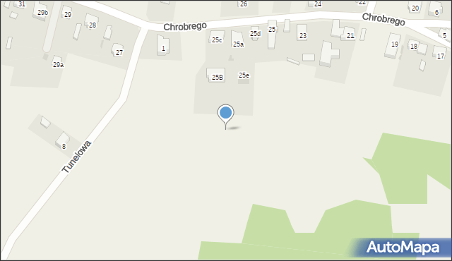 Mrozów, Króla Bolesława Chrobrego, 25B, mapa Mrozów