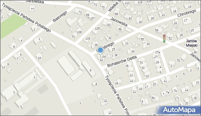 Mysłowice, Króla Bolesława Chrobrego, 29, mapa Mysłowice