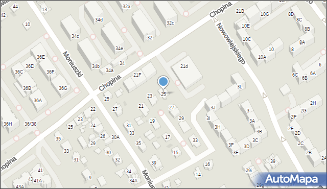 Mysłowice, Kraszewskiego Józefa Ignacego, 25, mapa Mysłowice