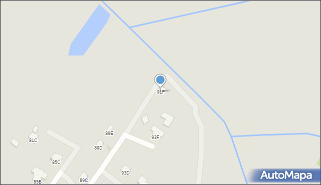 Myszków, Krasickiego, 91F, mapa Myszków