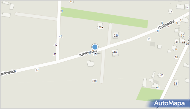 Nowe Miasto, Królewska, 15, mapa Nowe Miasto