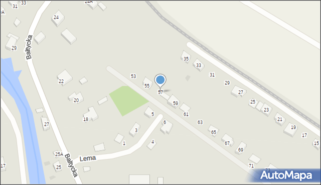 Nowy Dwór Gdański, Krasińskiego Zygmunta, 57, mapa Nowy Dwór Gdański