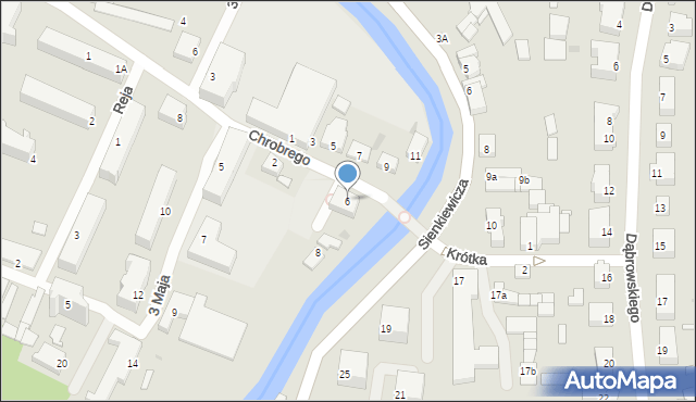 Nowy Dwór Gdański, Króla Bolesława Chrobrego, 6, mapa Nowy Dwór Gdański