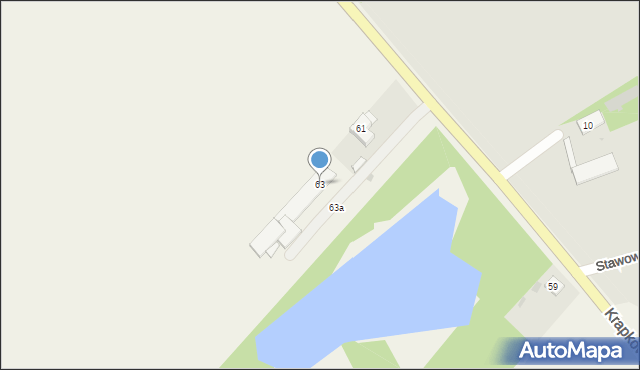 Obrowiec, Krapkowicka, 63, mapa Obrowiec