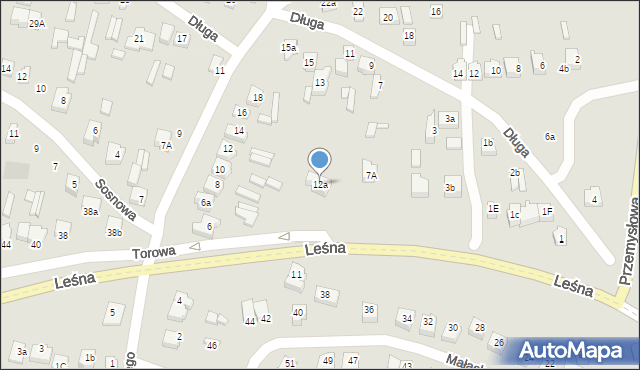 Opoczno, Krasickiego Ignacego, bp., 12a, mapa Opoczno