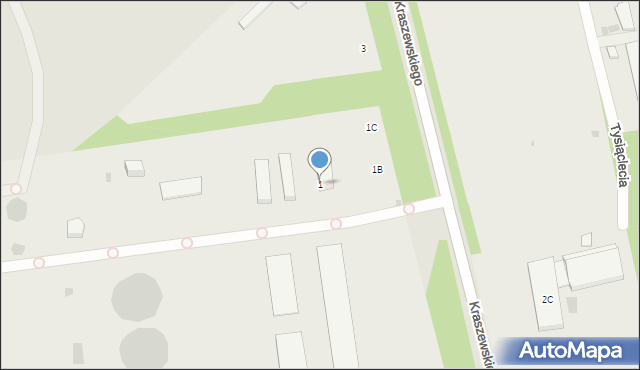 Otwock, Kraszewskiego Józefa Ignacego, 1, mapa Otwock