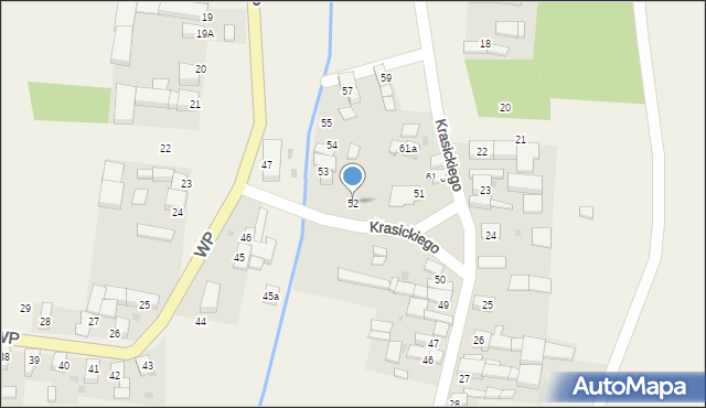 Pilszcz, Krasickiego Ignacego, bp., 52, mapa Pilszcz