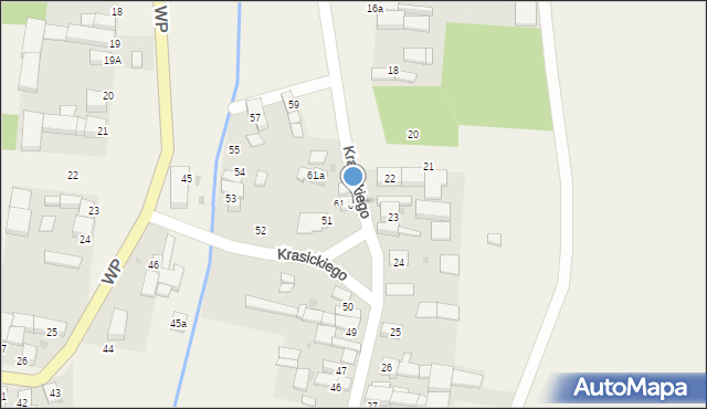 Pilszcz, Krasickiego Ignacego, bp., 63, mapa Pilszcz