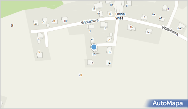 Pisarzowice, Krajobrazowa, 10, mapa Pisarzowice