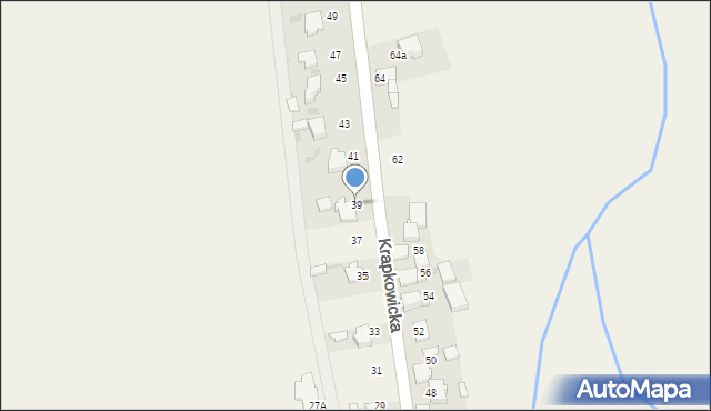 Poborszów, Krapkowicka, 39, mapa Poborszów