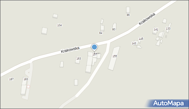 Proszowice, Krakowska, 157, mapa Proszowice