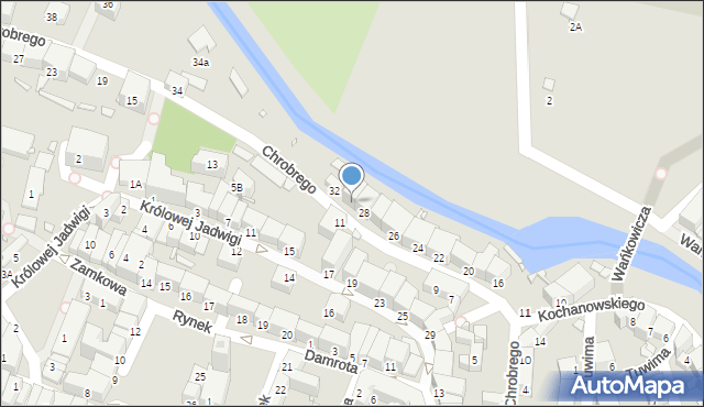 Prudnik, Króla Bolesława Chrobrego, 30, mapa Prudnik