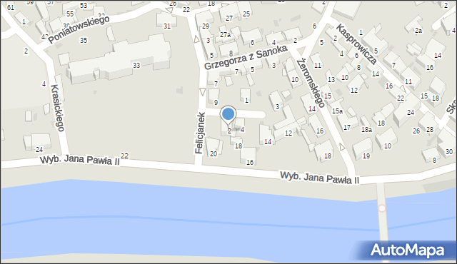 Przemyśl, Kremera Józefa, 2, mapa Przemyśla