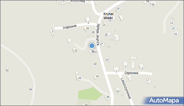 Przemyśl, Kruhel Wielki, 26, mapa Przemyśla