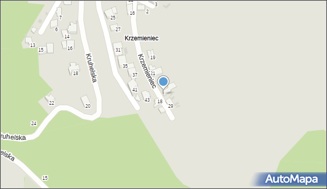 Przemyśl, Krzemieniec, 27, mapa Przemyśla