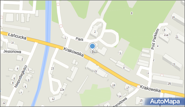 Przeworsk, Krakowska, 6, mapa Przeworsk