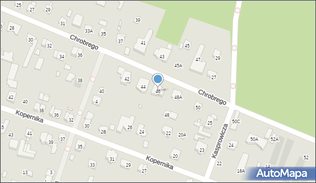 Puszczykowo, Króla Bolesława Chrobrego, 46, mapa Puszczykowo