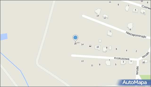 Radomsko, Krokusowa, 16, mapa Radomsko