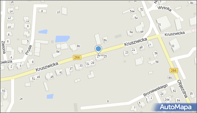 Radziejów, Kruszwicka, 27, mapa Radziejów
