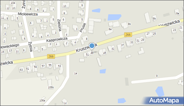 Radziejów, Kruszwicka, 49, mapa Radziejów