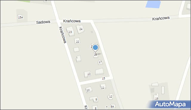 Rogozino, Krańcowa, 18, mapa Rogozino