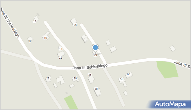 Ropczyce, Króla Jana III Sobieskiego, 29, mapa Ropczyce