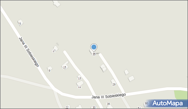 Ropczyce, Króla Jana III Sobieskiego, 35, mapa Ropczyce