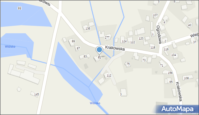 Rusocice, Krakowska, 81, mapa Rusocice