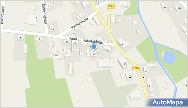 Ruszów, Króla Jana III Sobieskiego, 3a, mapa Ruszów