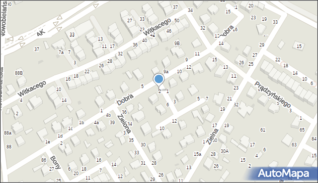 Skierniewice, Królowej Jadwigi, 2, mapa Skierniewic