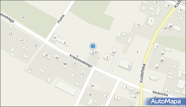 Sławatycze, Kraszewskiego Józefa Ignacego, 4, mapa Sławatycze