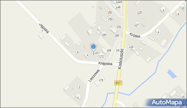 Sobolew, Krępska, 2, mapa Sobolew