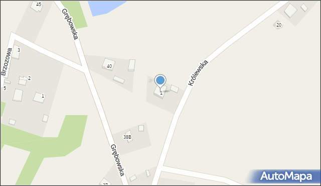 Stany, Królewska, 1, mapa Stany